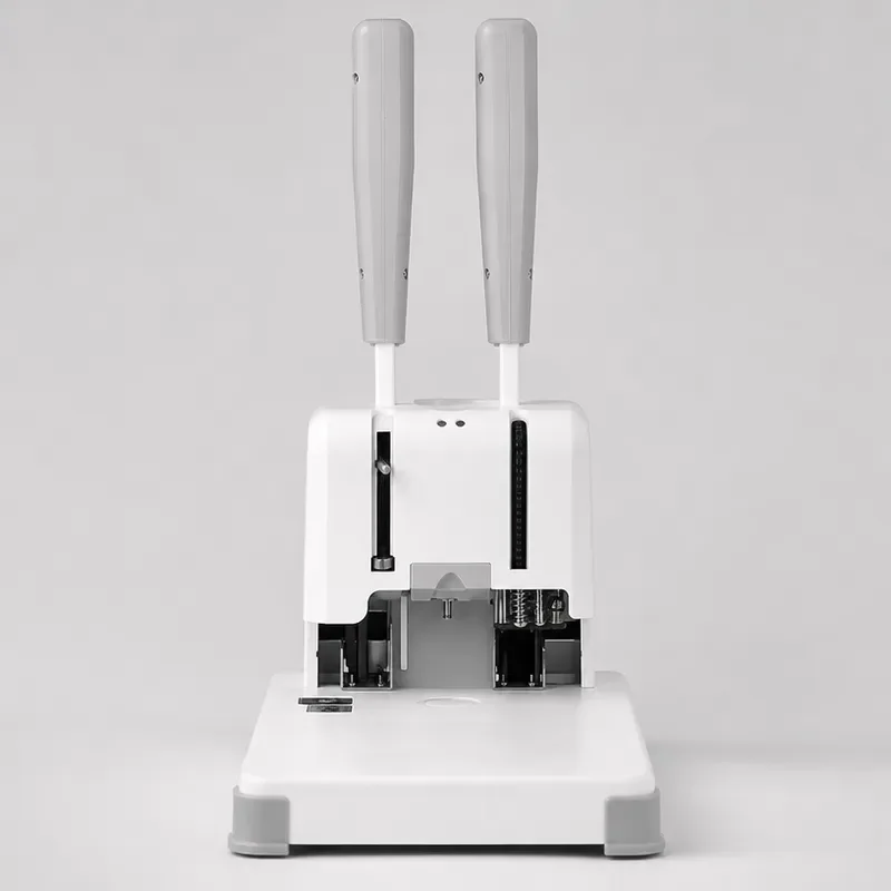 Hot Melt Rivet Tube Archive Bill Punching Machine Office Document Binding Equipment Accounting Book Binder Puncher Tool