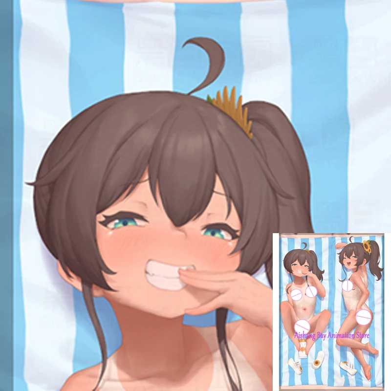 

Dakimakura Anime Natsuiro Matsuri 2 Side Printed Hugging Pillowcase Cushion Bedding Decor Pillow Cover