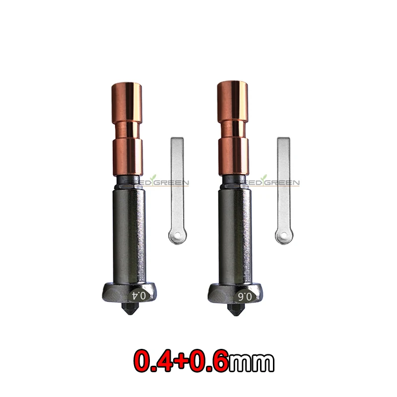 Neu verbesserte Düse für Anycubic Kobra 3 Max. Kehle Kobra 3 Max Combo Düse 0,4 mm 0,6 mm 0,8 mm schnelle Erwärmung