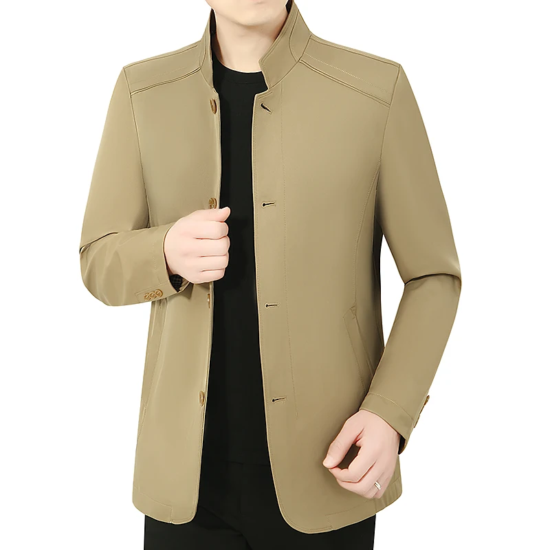 Main Push Explosive New Loose Business All-matching Jacket Comfortable Fashion Lapel Handsome Formal Men\'s Solid Color Clothing