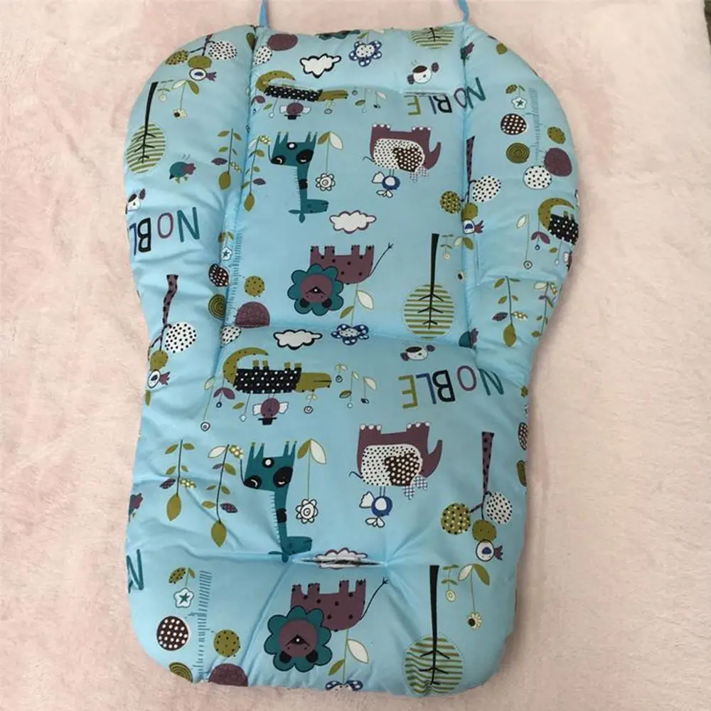 Mattress Seat Cushion Cart Mat Baby Warmer Chair Pad High Chair Stroller Accessories Stroller Mat Cotton Mat Stroller Cushion