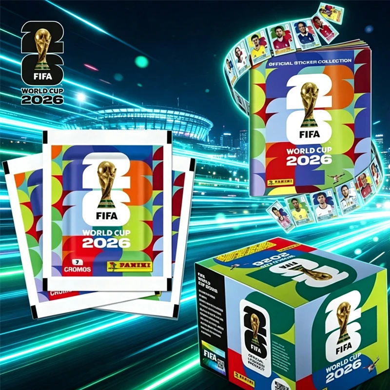 2026 Panini World Cup Sticker /*Pack Panini Soccer Card Panini/* Cards Soccer Memorabilia Collection Panini Football Cards Gifts
