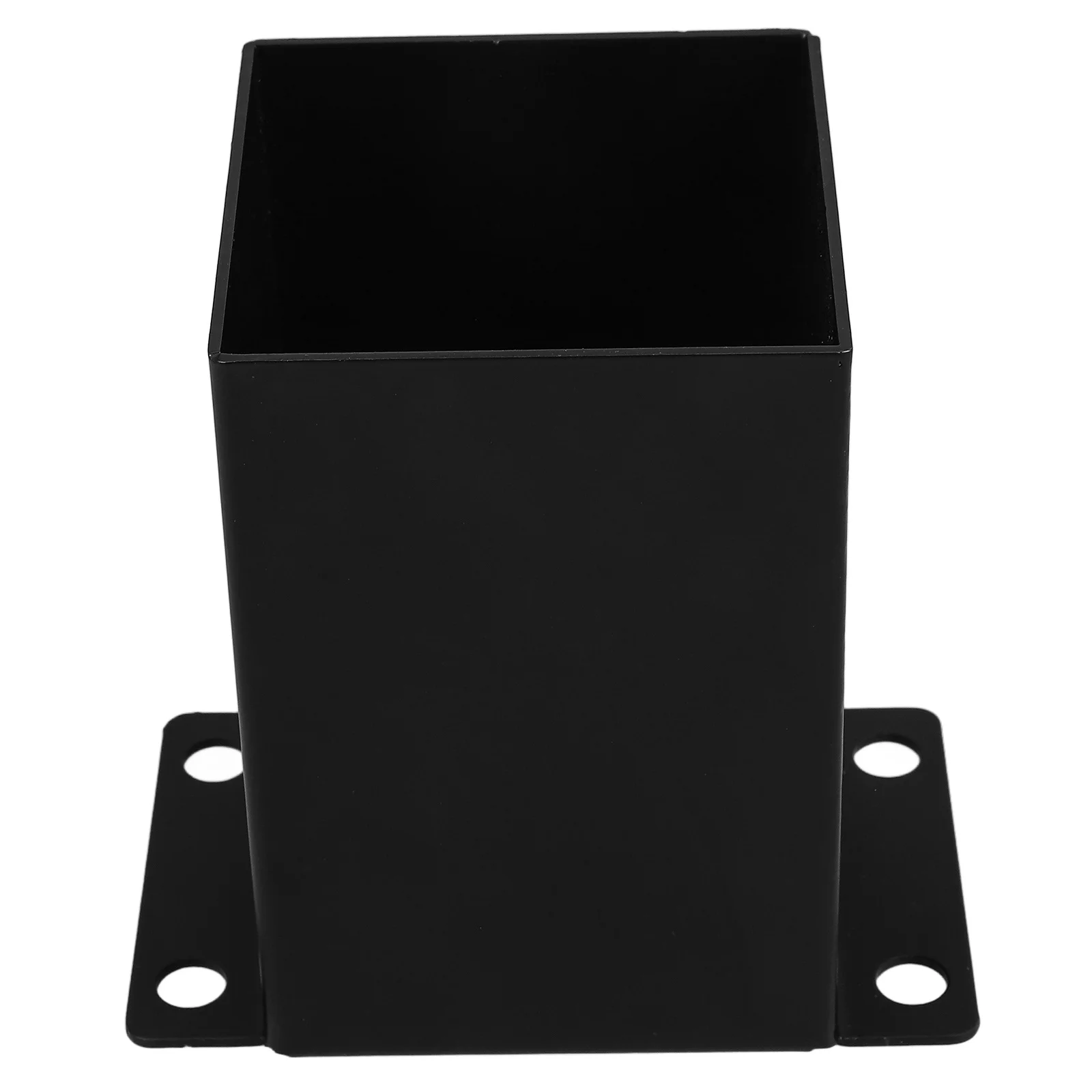 

Wood Pavilion Post Base Bracket Heavy Duty Black Coating For Pergolas Pavilions Outdoor Structures Fence Post Anchors Deck