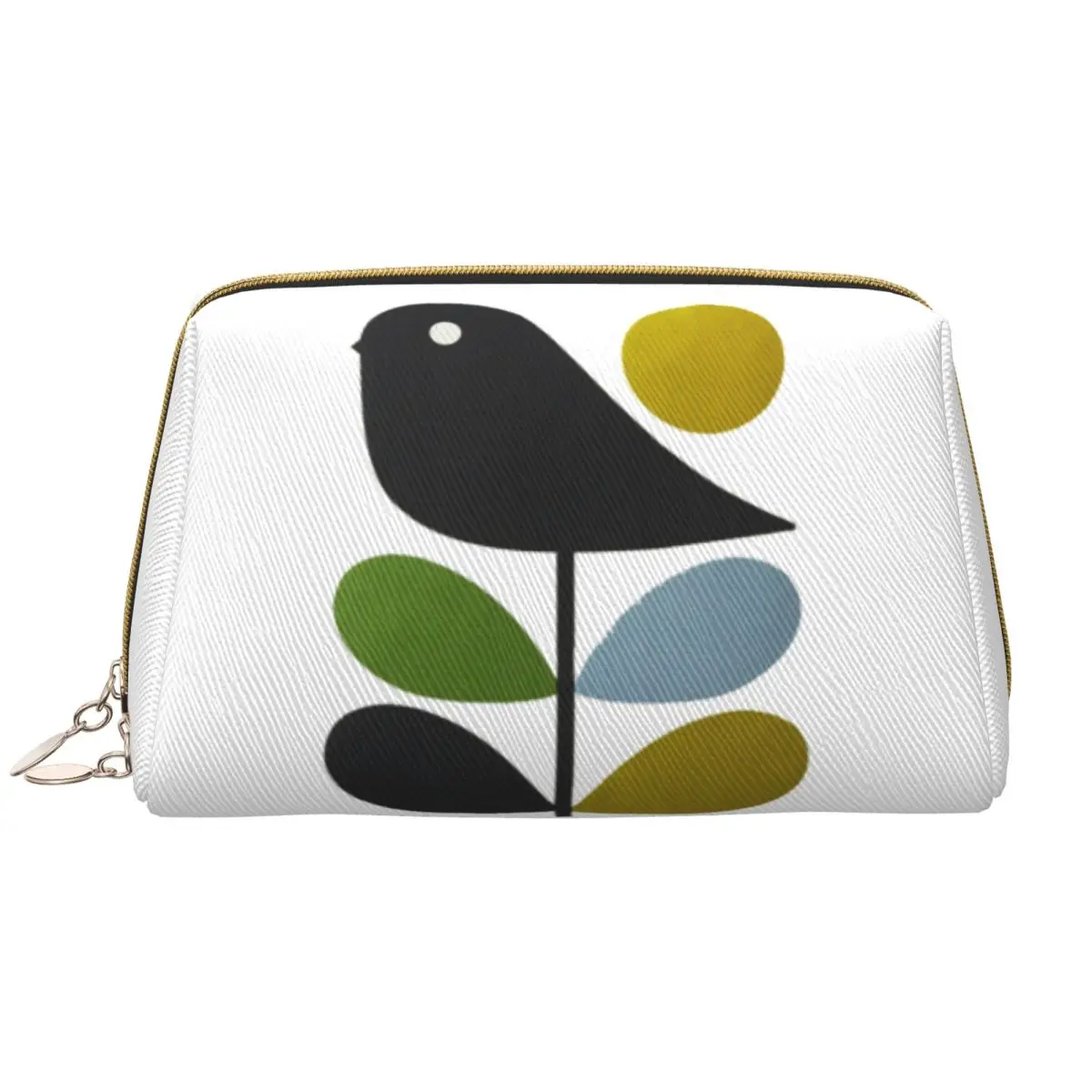 Orla Kiely Stem Bird Travel Cosmetic Bag Scandinavian Flower Geometric Toiletry Makeup Organizer Lady Beauty Storage Dopp Kit