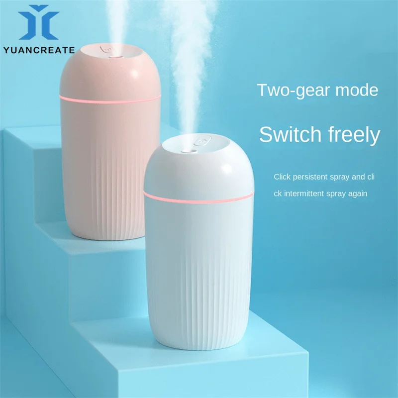 

Portable 420ML Mini Air Humidifier with Night Light Aroma Diffuser Car Fresher Purifier Spray Home Office Cool Mist Humidifier