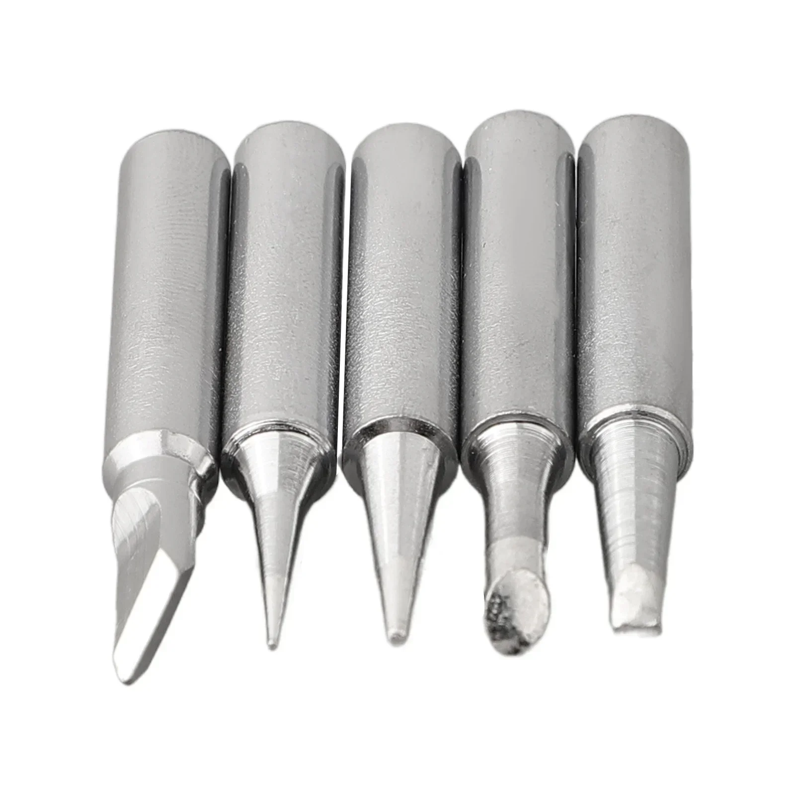 10pcs 900M-T Lead-Free Pure Copper Electric Inside Heat Soldering Iron Tip Welding Tips PCB Repair Solder Tool I/B/K/2.4D/4C