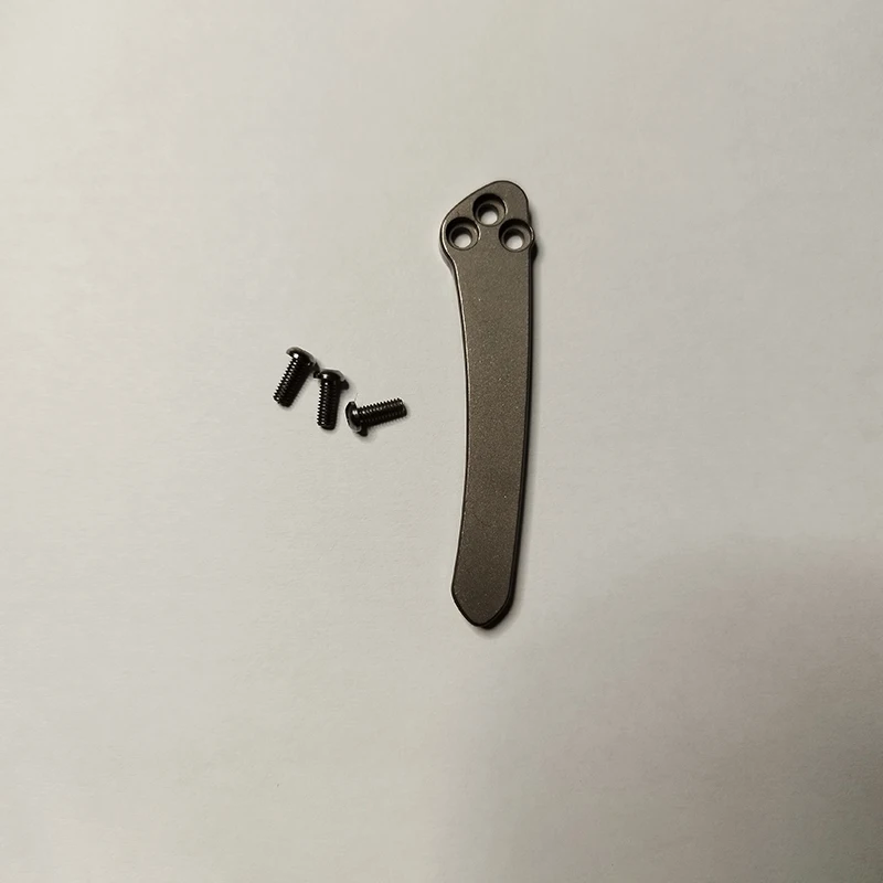 Knife Titanium Integrated Pocket Clip Clamp for Spyderco C81 C223 Paramilitary 2 Para3 Delica Endura C10 C11 G10 Knives - view 2