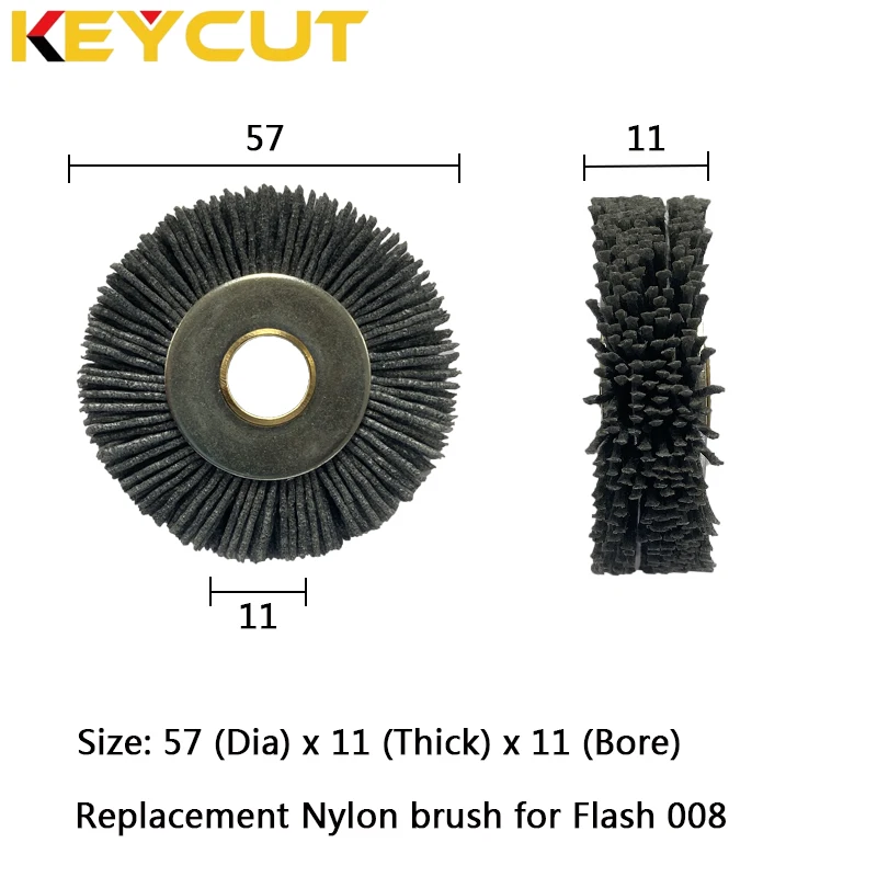 SILCA Nylon Brush 57x11x11 Compatible with Silca Flash 008 Key Machine Aftermarket Locksmith Tools