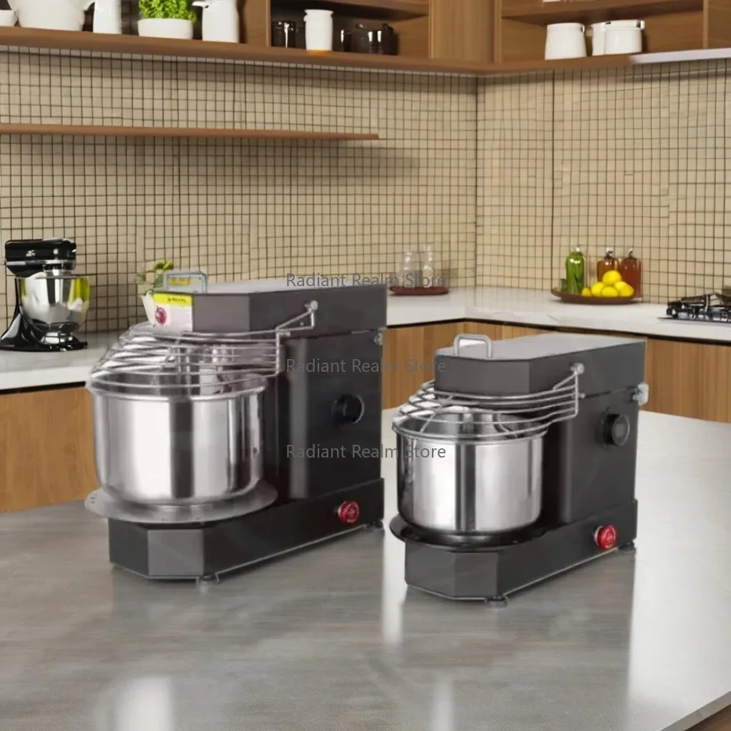 

Commercial Electric 5L 20L Bakery Steel Dough Mixer Small Removable Bowl Spiral Stand for Kitchen Use