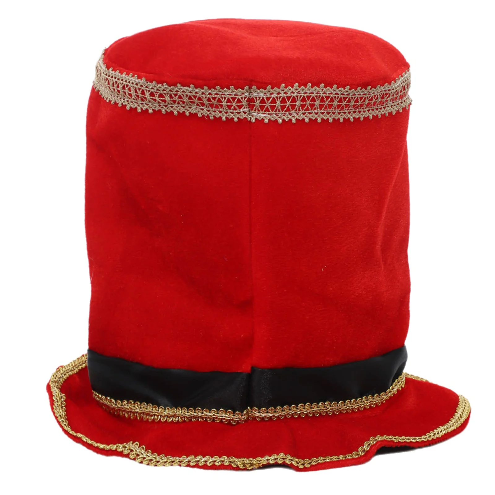 Damski męski kapelusz cylinder 1 szt. Kapelusz inspektora karnawałowego Akcesorium do kostiumu cosplay na Halloween, na występy sceniczne, do przebierania