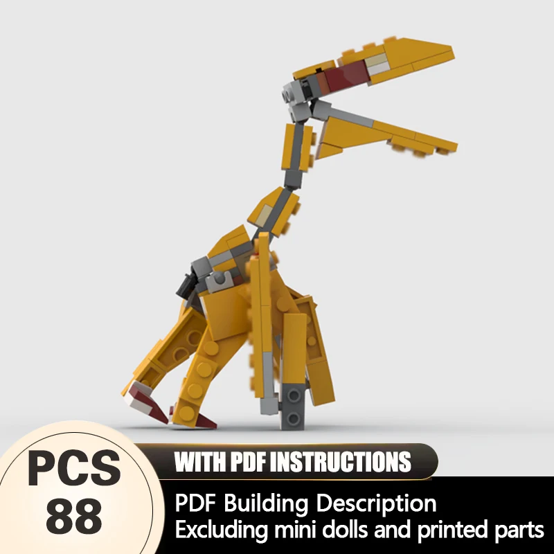 

Creators Animal Series Model MOC Building Bricks Gaint Pterosaur Modular Technology Gifts Holiday Assemble Children Toys Suit