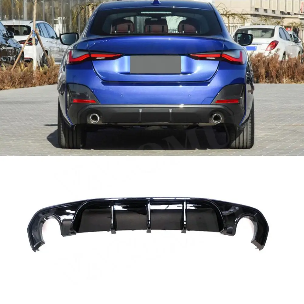 

VACOMUL ABS GlossRear Bumper Lip Diffuser Spoiler for BMW 4 Series G26 425i 430i M Sport Sedan Gran Coupe 2021+ ABS Accessories