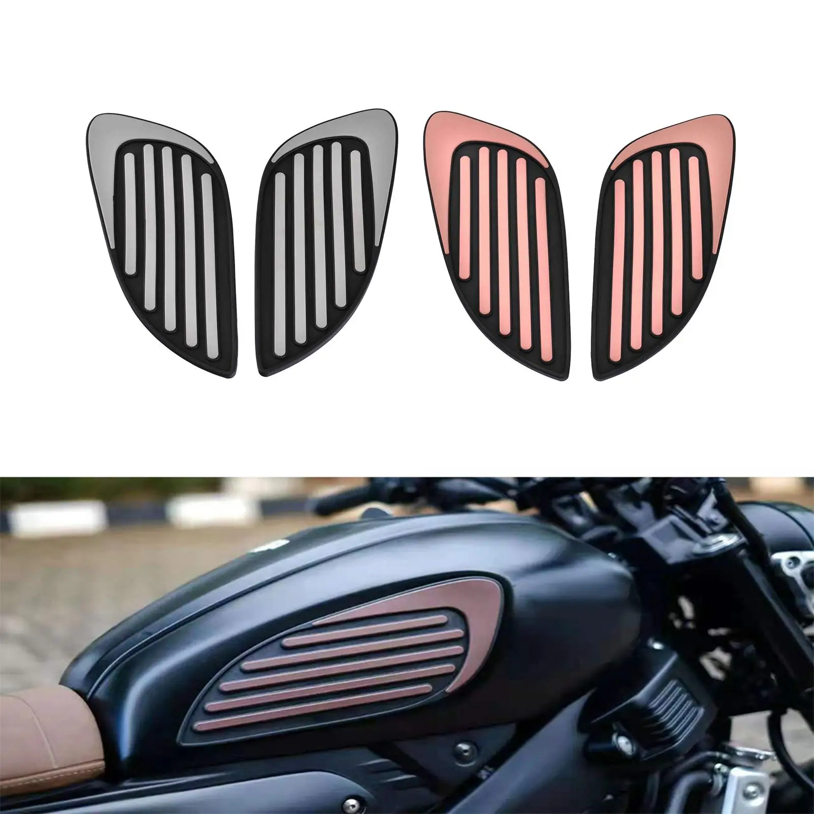 1 Pair Fuel Tank Sticker Knee Pads Decal for XSR155 XSR 700 900