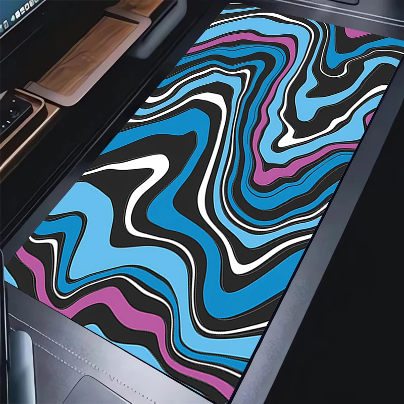 Mouse Pad Strata Liquid Gaming Accessories Gamer alfombrilla Computer Desk Mat Laptop Varmilo Rubber Anti Slip Keyboard Mousepad