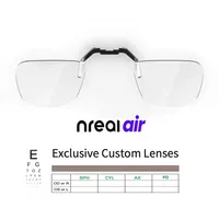 Xreal Air Nreal Air2 Pro Myopia Lens Custom Degree Smart AR Glasses  Anti-Radiation Anti-Blue Eyeglasses Prescription lenses