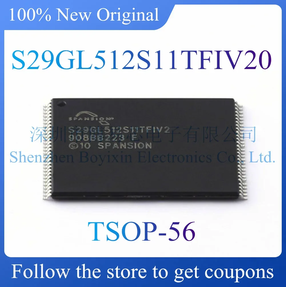 

NEW S29GL512S11TFIV20 Original Product