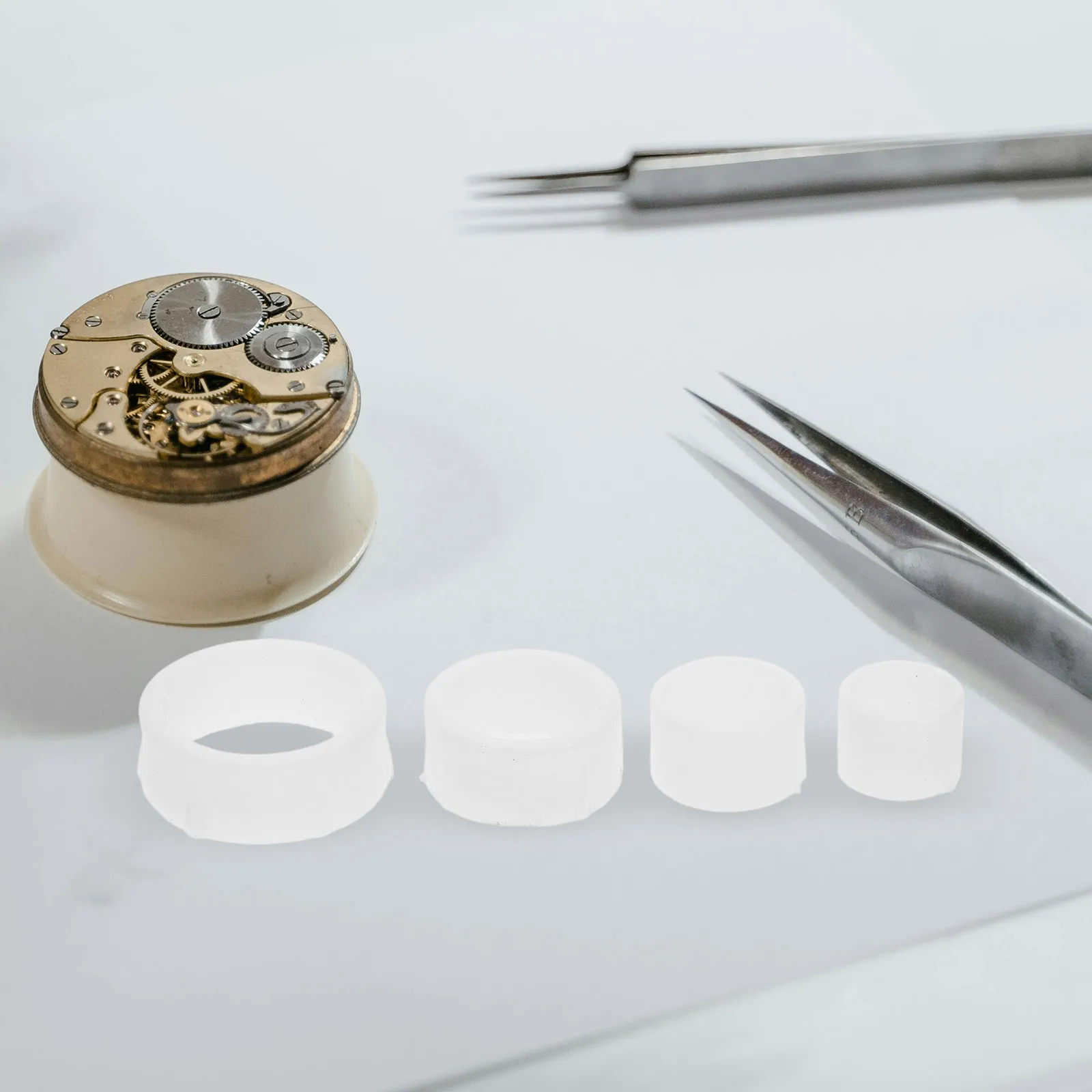 

2 Sets Plastic Grinding Wheel Reducing Adapter Bench Grinder Arbor Bushing Compatible Material