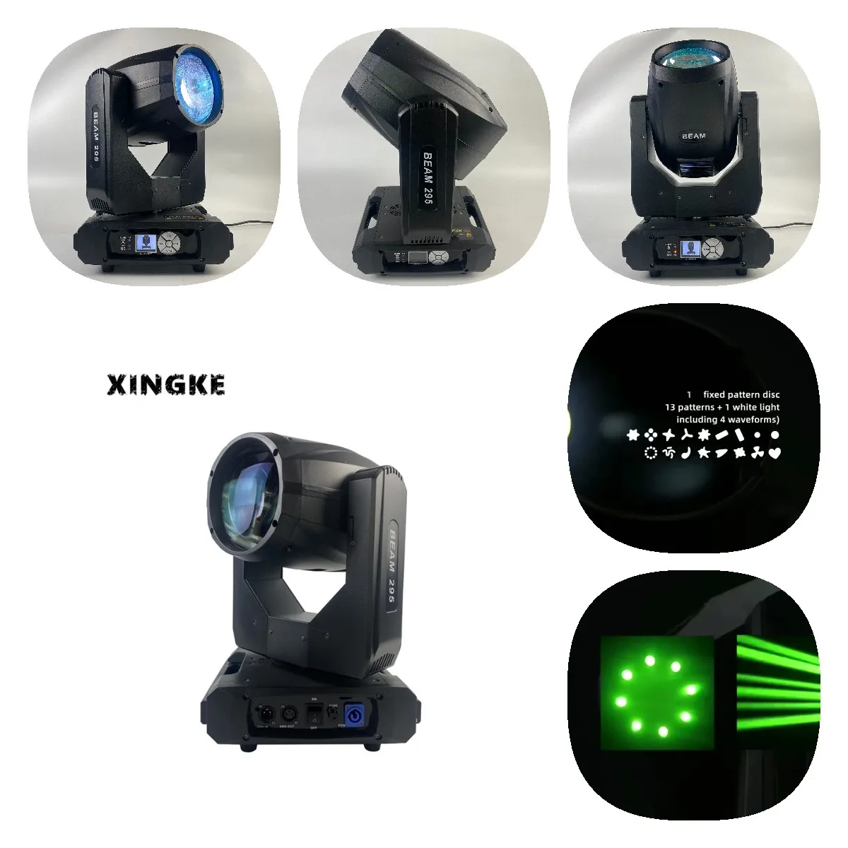 

2Pcs/Lot Sharpy 10R 295W beam moving head light stage lighting system for concert theater stage show