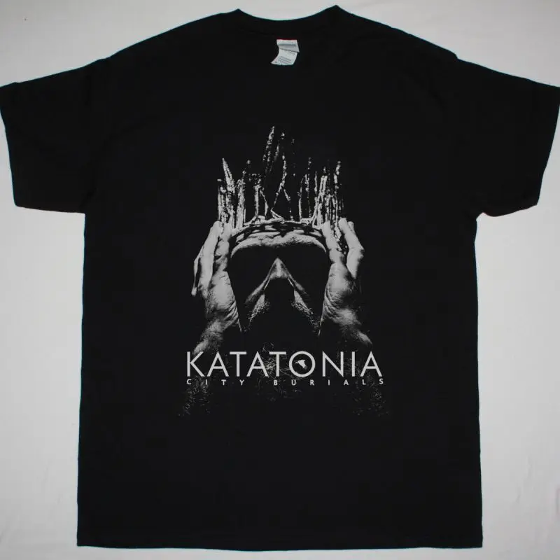 Katatonia City Burials New Black T-Shirt Te4345