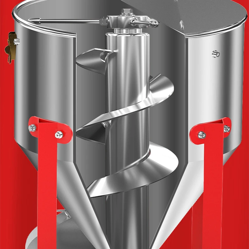 Misturador de alimentação de aço inoxidável 220v/380v 2.2kw/3kw molhado e seco misturador de partículas doméstico vertical de dupla finalidade fazenda