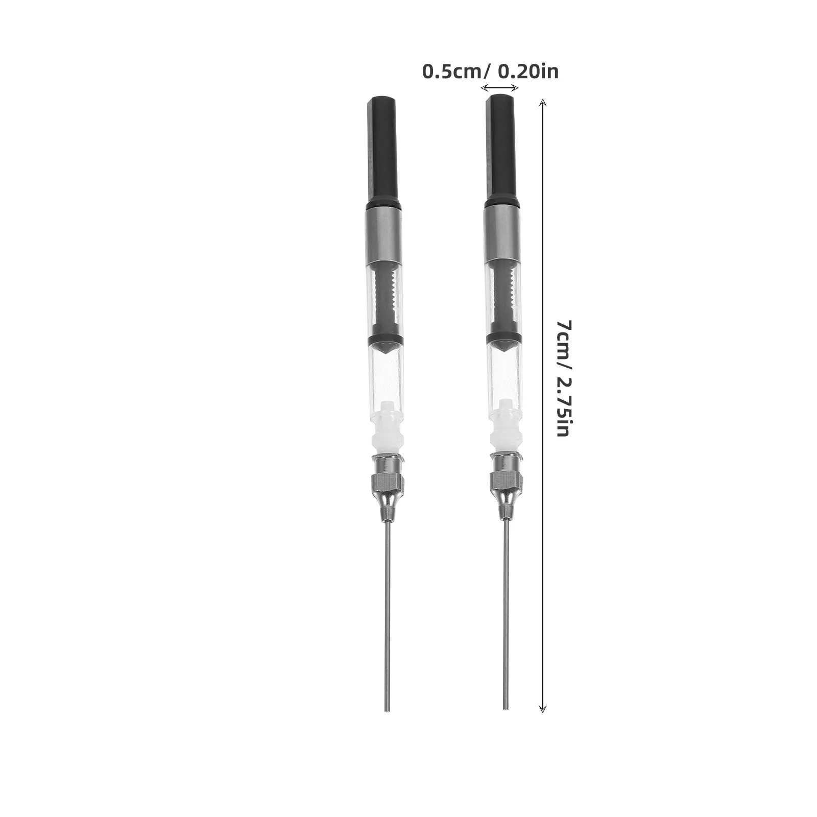 6pcs Fountain Pen Ink Converter Premium Refill Tool Lightweight Portable Ink Absorption Device Stationery Supplies School