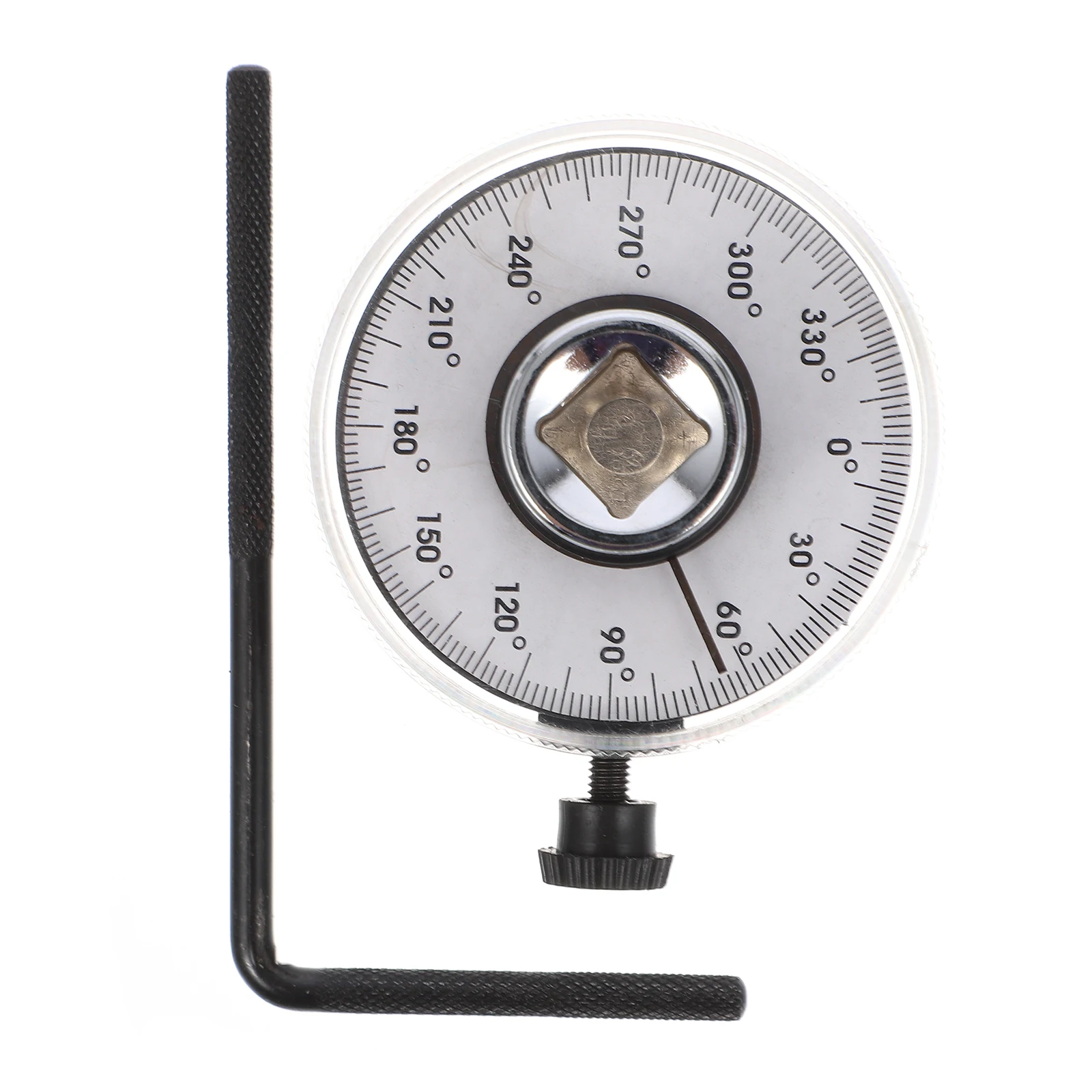 

Adjustable Torque Wrench Angle Gauge Iron Mechanical Click Wrench Reversible Ratcheting Head All Steel Construction Auto Garage