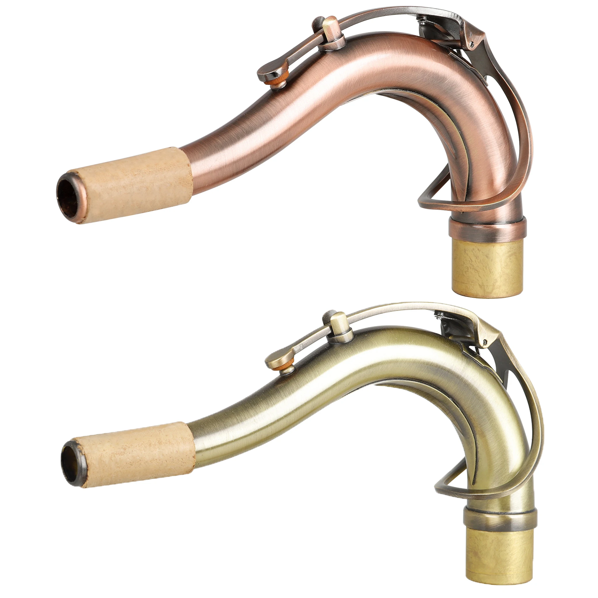 

Tenor Saxophone Neck Bend Brass Material Antique Color Specialty Durable High-end Sax Woodwinds Musical Instruments Accessories