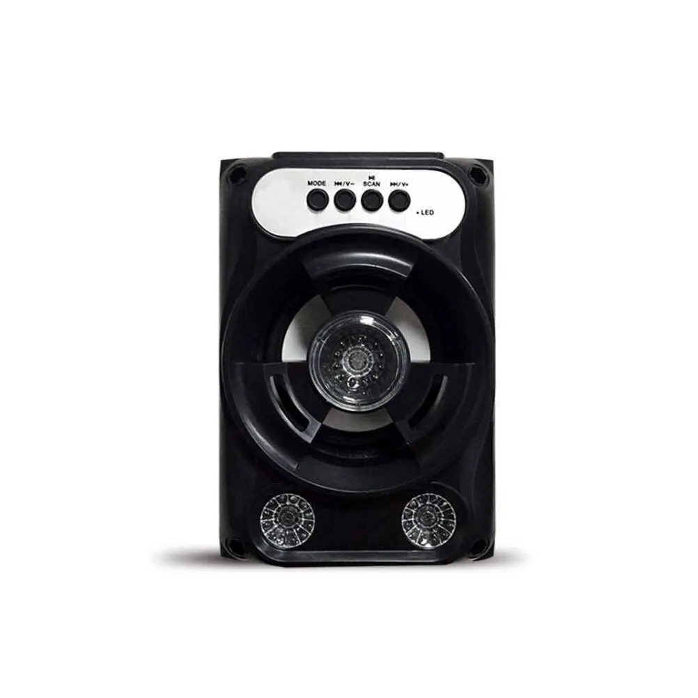 

1pc Portable Audio Speaker With Powerful Bass, Built-In 1200Mah Power Bank, Waterproof Shockproof Wireless Music Box For