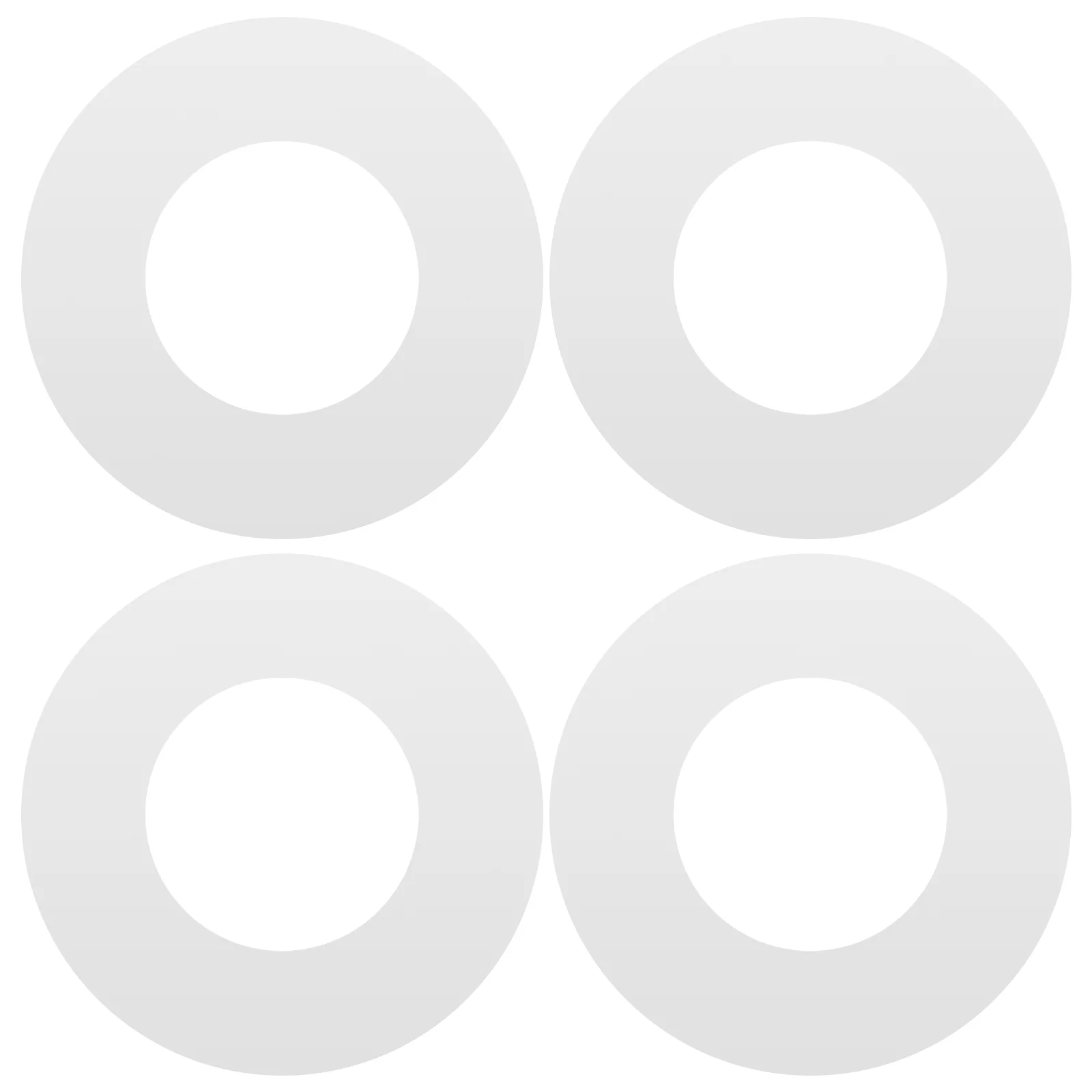 2000 Pcs Book Reinforcement Label Waterproof Stickers Paper Binder Hole Loose Leaf Copper Plate Circles Note Loose-leaf