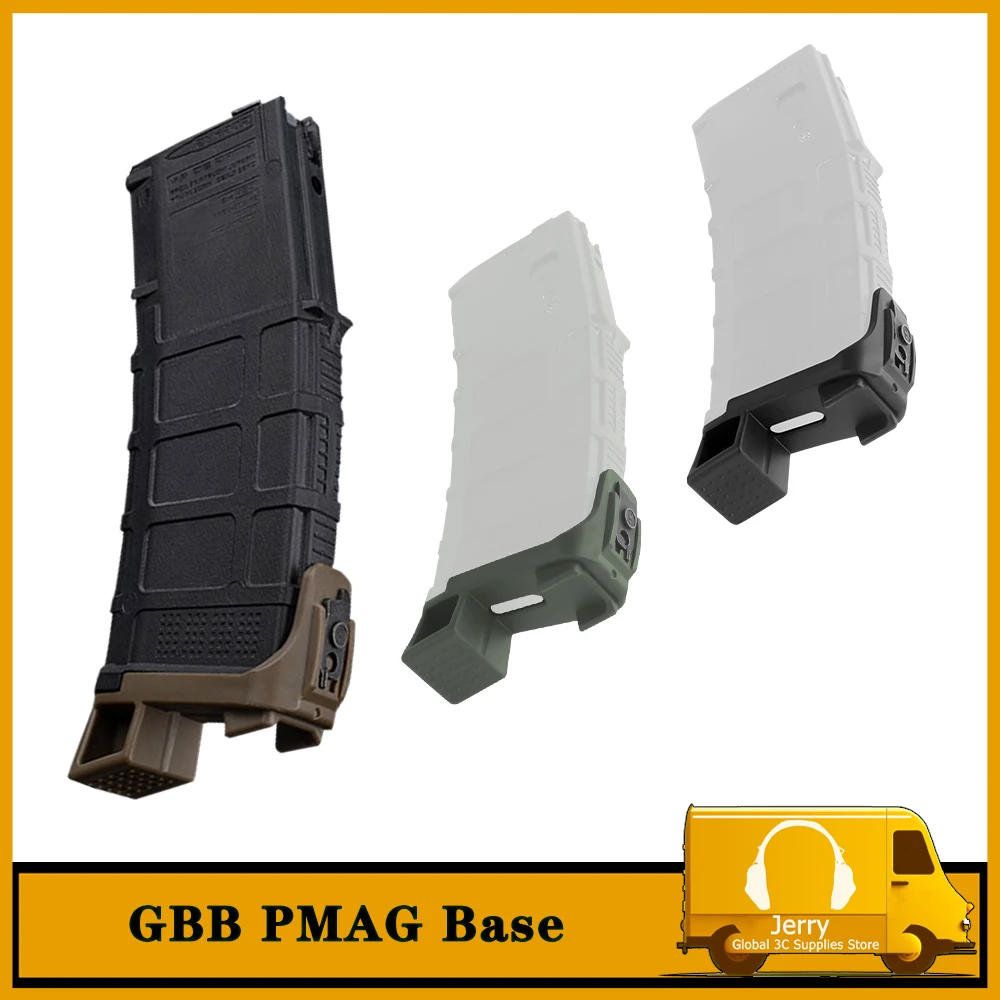 GBB PMAG Prone Support Base,Quickly Pull The Magazine，Airsoft Hunting Shooting Tactical Equipment With PEQ Scope Adjustment Tool