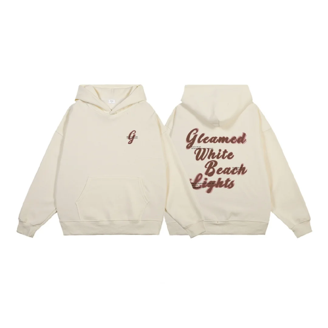 Americano streetwear marca carta gráfico hoodie puro algodão primavera e outono nicho marca moda masculina e feminina y2k hoodie