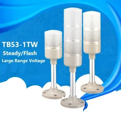 1 2 3 4 5 Layer Led Stack Light Tower Signal Alarm Lamp for Machine Tool Steady Flash Light Adjustable 12V 24V 220V