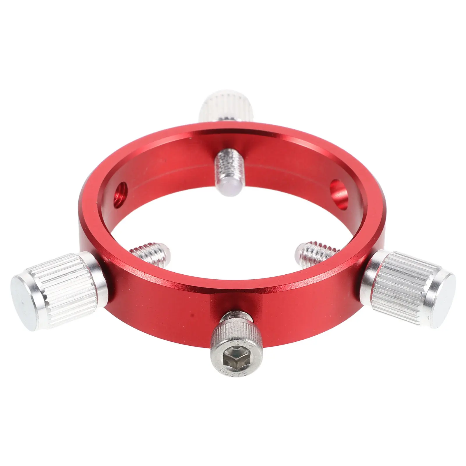 50Mm Guiding Ring 6 Holes Adjustable Telescope Accessory High Precision Alignment for Astrophotography Guiding Ring Finder