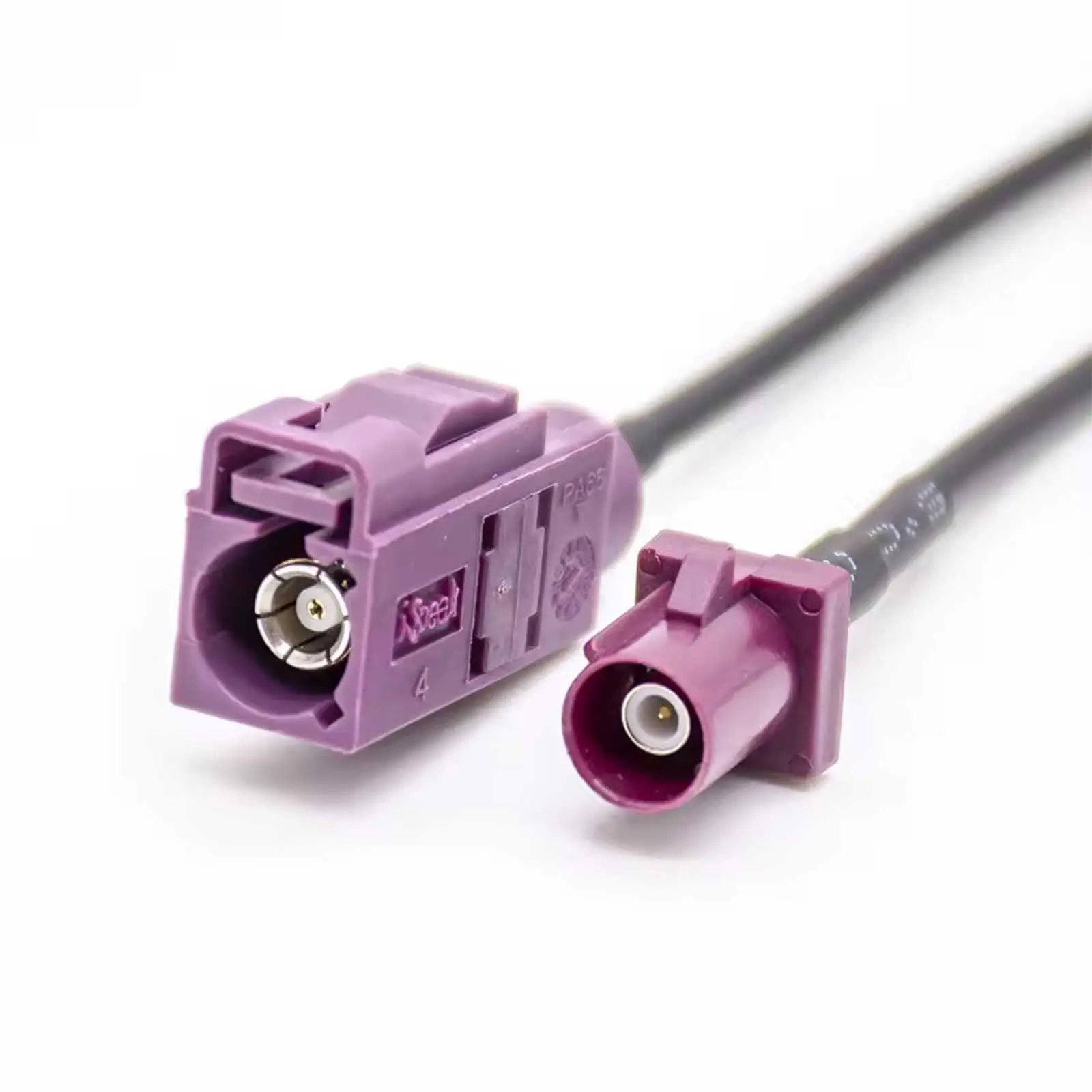 Fakra D Male to Female RG174 50CM Antenna Extension Cable for 4G LTE 3G UMTS GSM Car Radio GPS Telematics - view 5