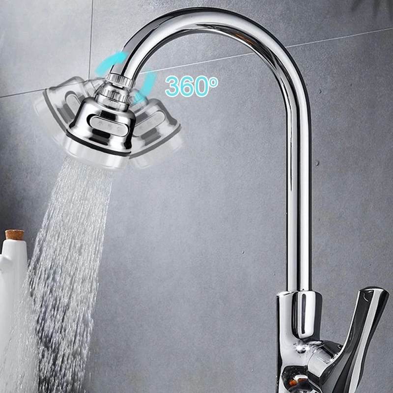 6 Types 360° Swivel Kitchen Faucet Aerator Adjustable 2/3 Mode Sprayer Filter Diffuser Water Saving Nozzle Bath Faucet Connector