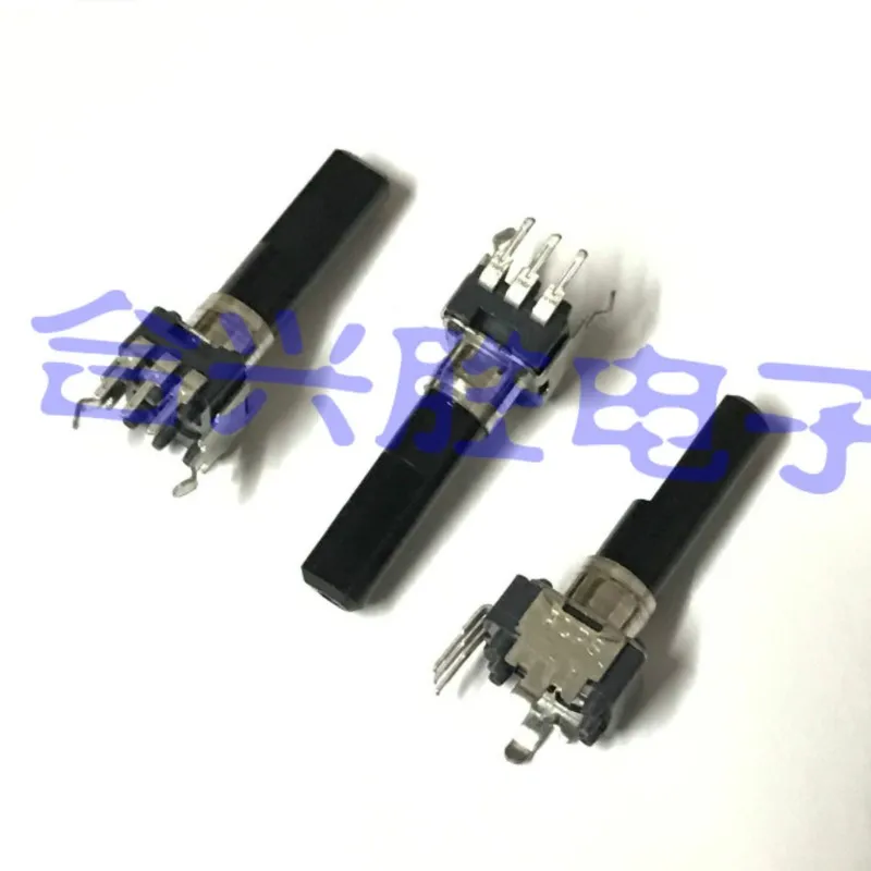 1 Piece Mixer Power Amplifier Audio Volume Potentiometer RK09D113000F Single B10K WC103B With Midpoint Shaft Length 23MM