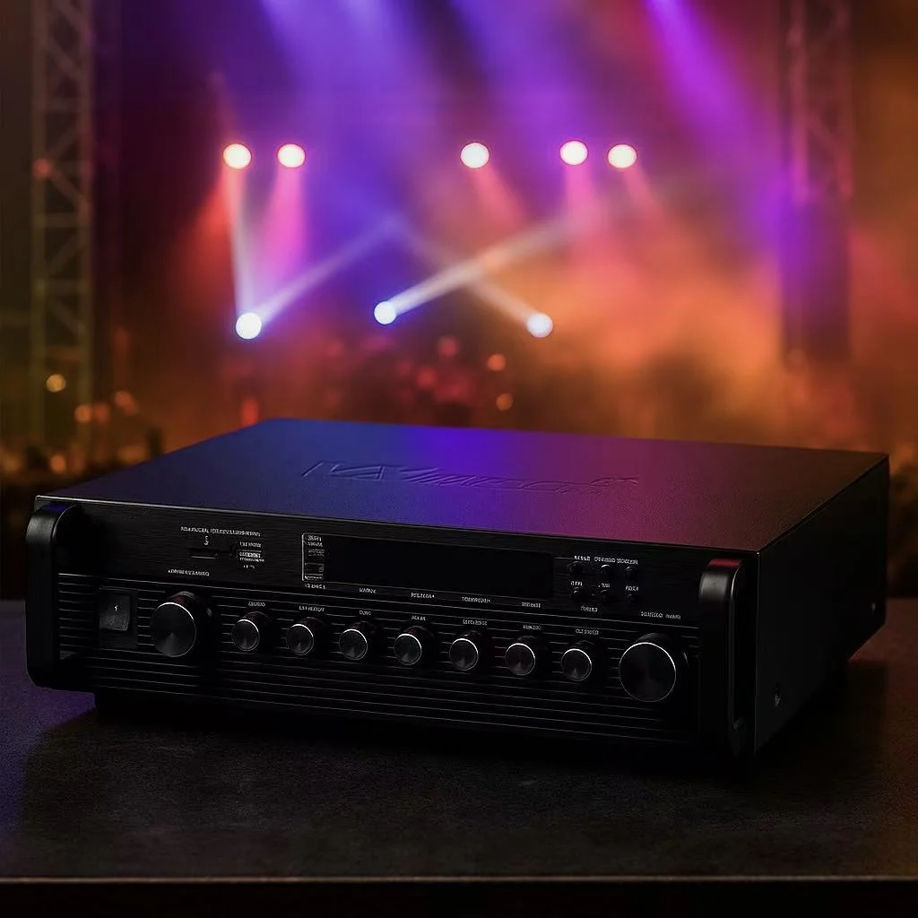 Professional A8 Sound System Power Amplifier 20Hz-20KHz Metal Material Music Subwoofer FM Radio Tuner  Home Audio