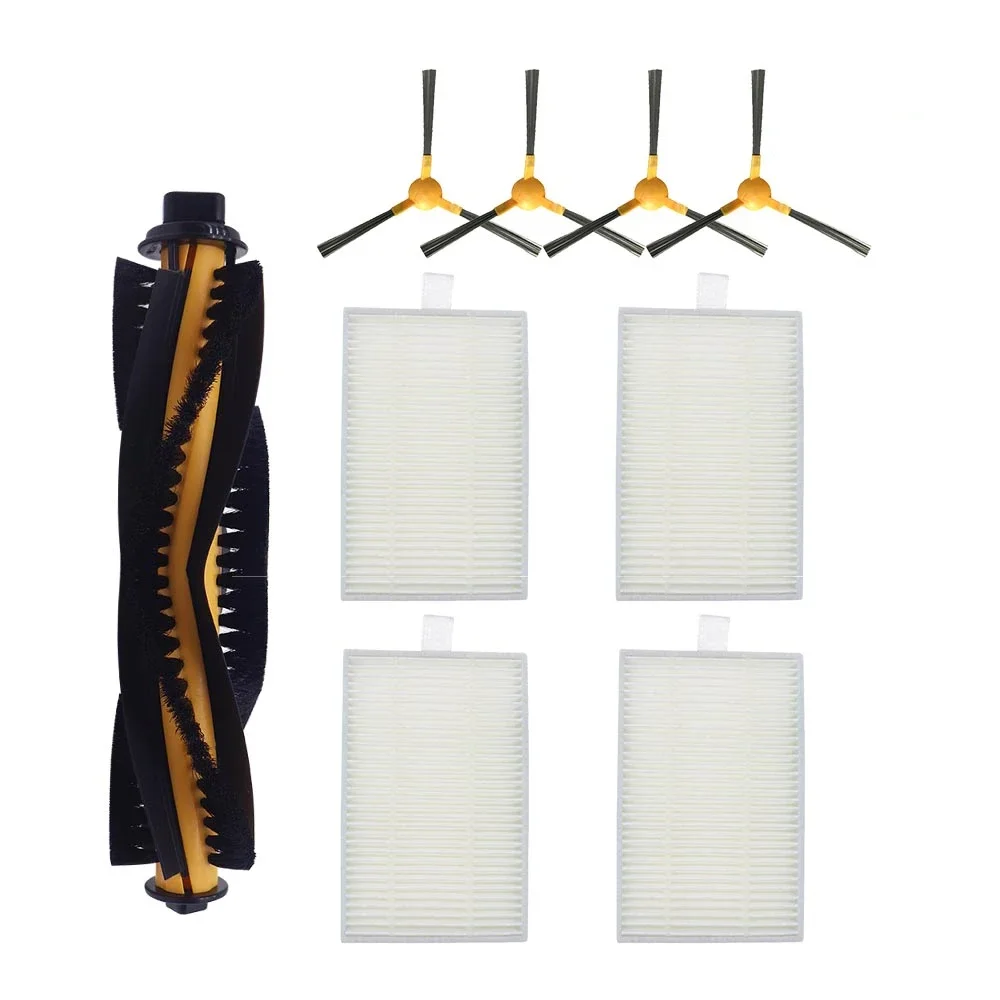 Set Pel S Filter HEPA Sikat Samping untuk Liectroux Cmeningk/ Proscenic 800T 820S 820T 830T Bagian Penyedot Debu Robot