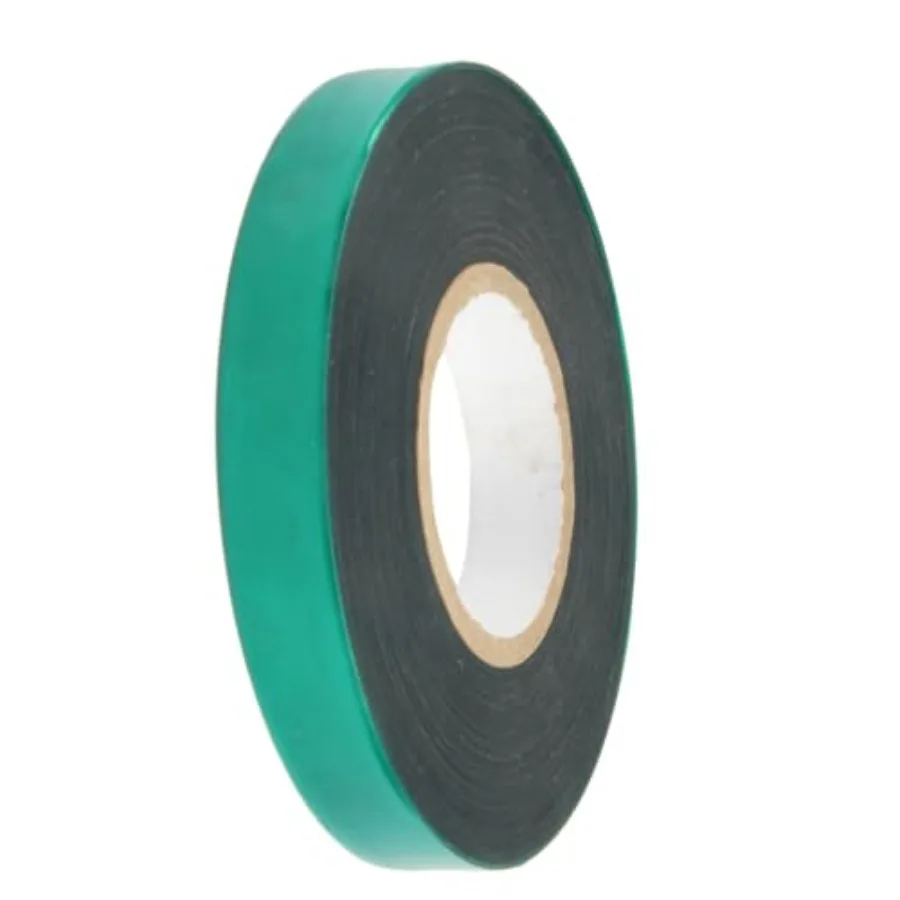 

Лента для подвязки растений Garden Stretch Tie Tape 1/2, зеленая, виниловая, для комнатных и уличных растений, веток, цветов, 150 футов, 1 рулон