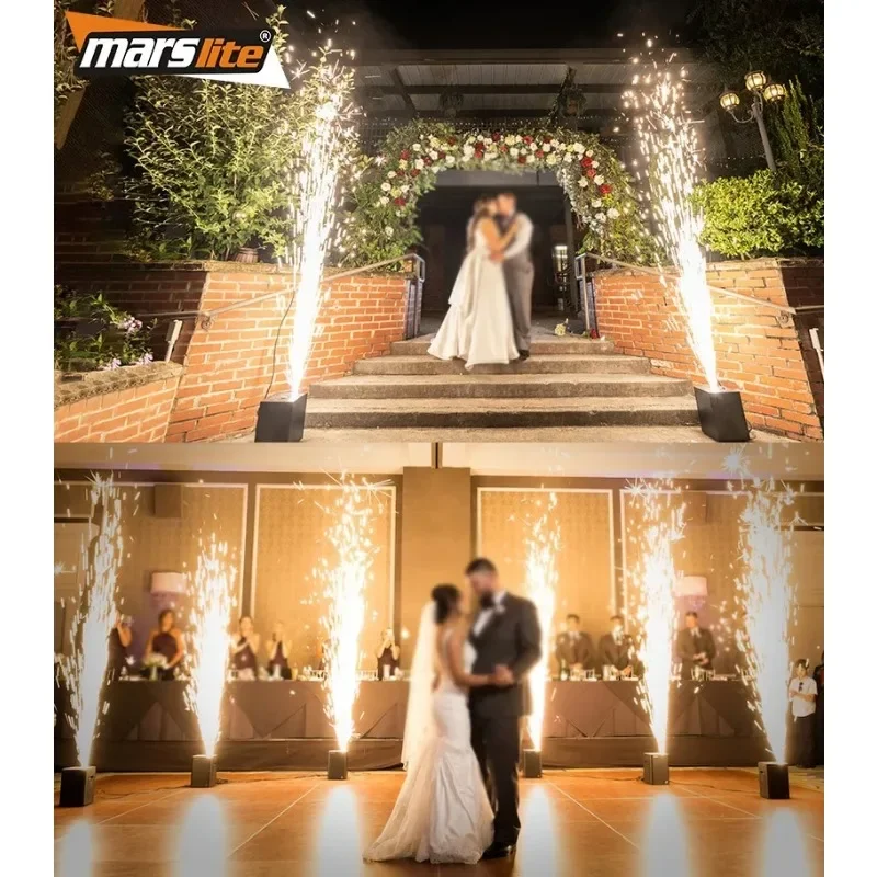 Cold Spark Machine 600w Wedding Dj Party Stage Cold Sparkler Machine Remote Dmx Contaol Cold Fountain Spark Machine