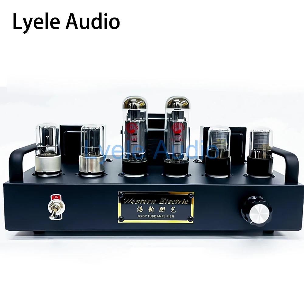 Lyele Audio 6p6p/el34 Amplificatore valvolare 7.5W * 2 Amplificatore audio audio HiFi di fascia alta con amplificatore valvolare Bluetooth Classe A