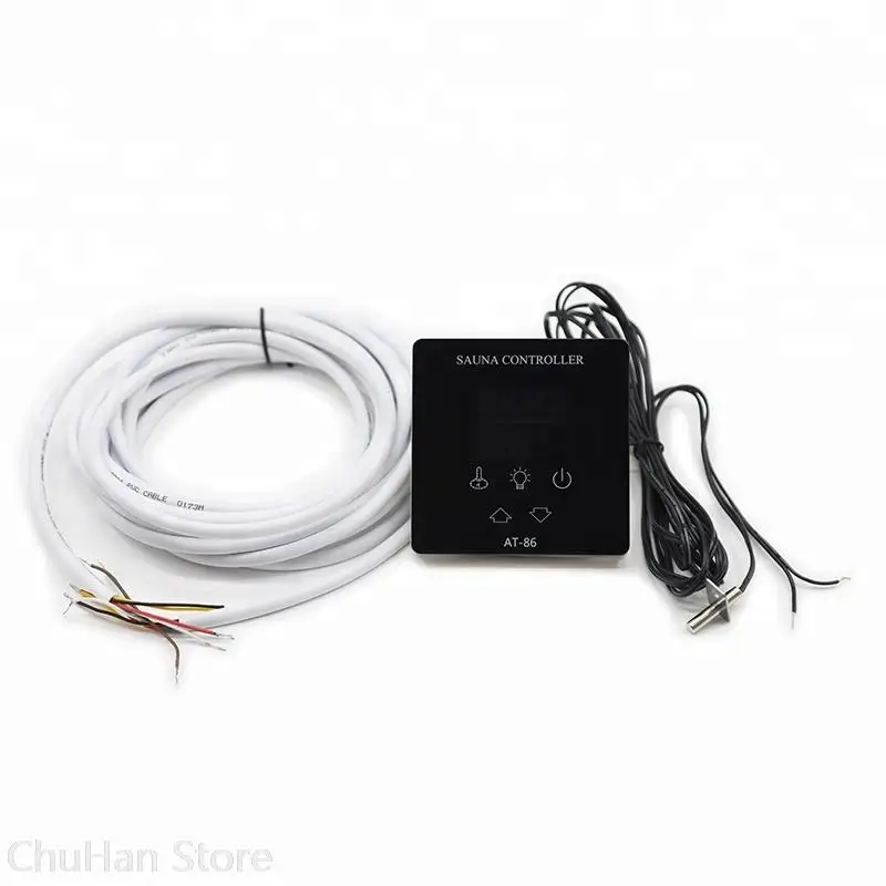 3-18KW Touch Screen Spa Sauna Temperature Controller Repair Parts For ATS ST AT Series Steam Bath Generator Machine