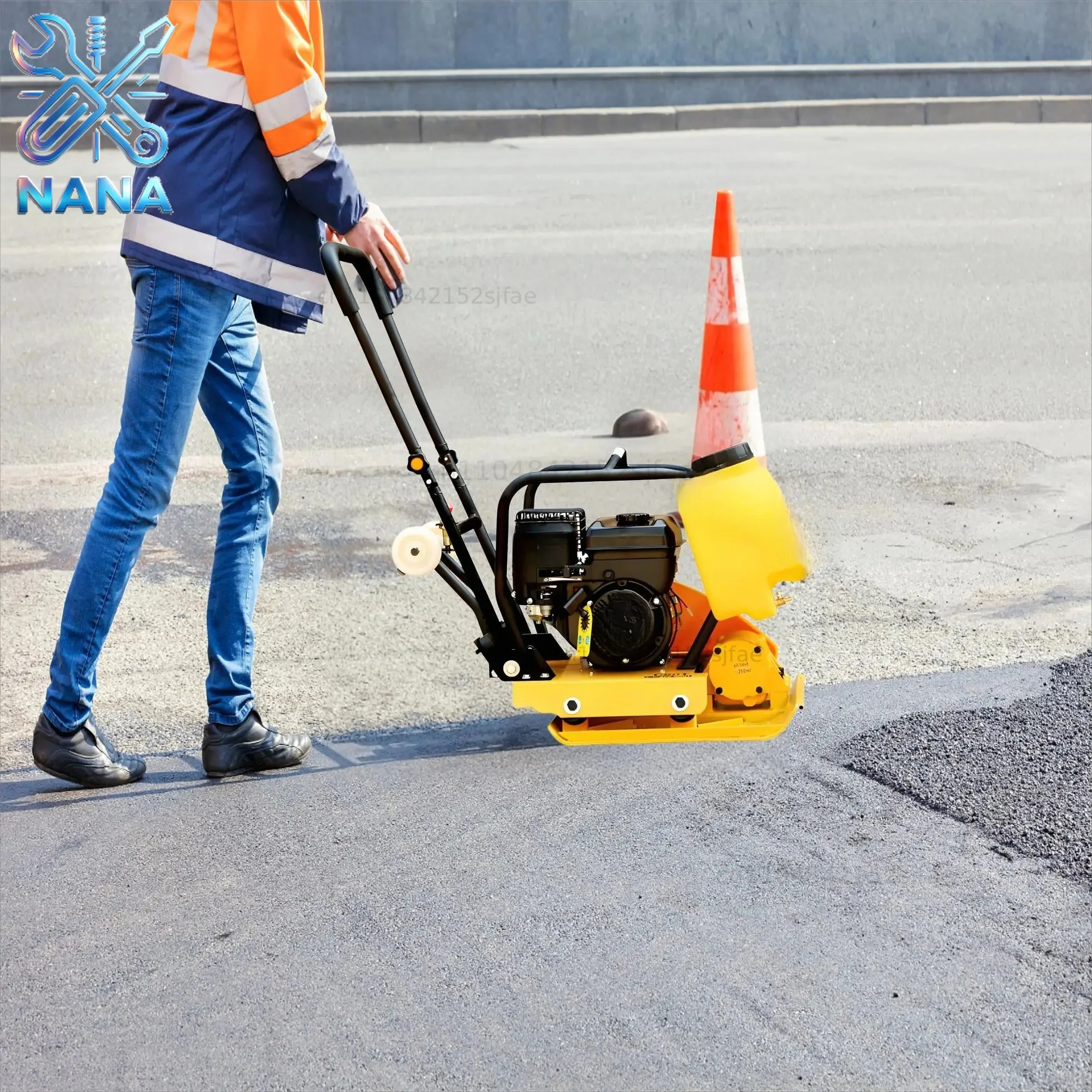 Deposit  High-Frequency Vibration  Compactor Vibrator Plate for Asphalt Pavement Vibrating Plate Compactor for Foundation