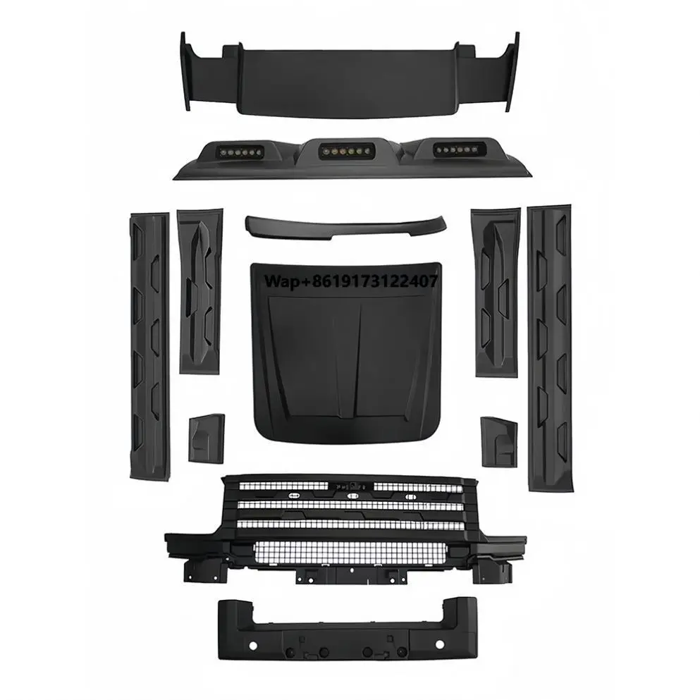 

Huijie ABS Jetour T2 City Hunter Roof Mount Full Body Kit with Strap Installation