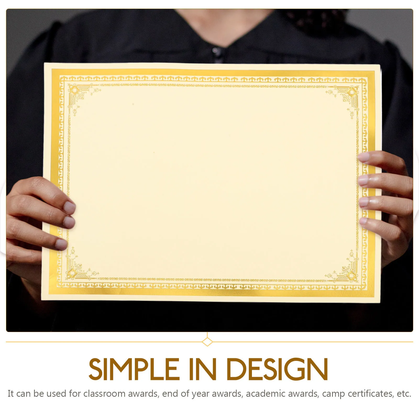 

10 шт. пустая бумага для диплома, плавная бумага для письма для выпускных почек, сертификаты