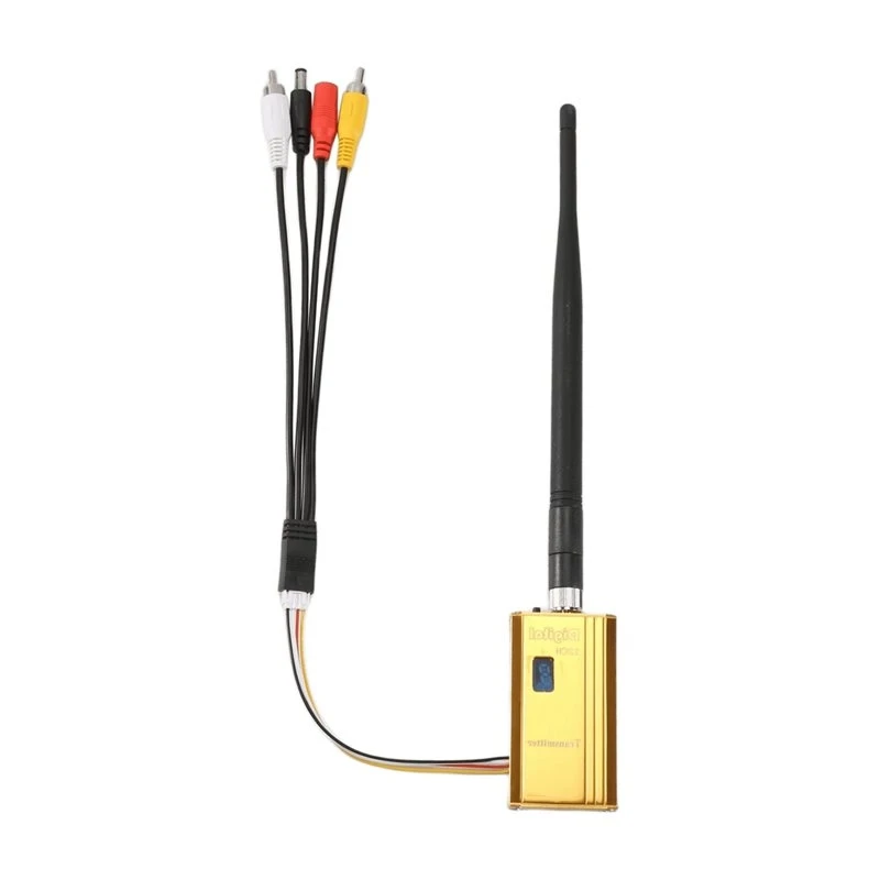 [Promotion】 1.5G 1.5W FPV VTX 12CH 1500Mw Audio Video Transmitter For FPV Quadcopter RC Drone Easy Install Easy To Use