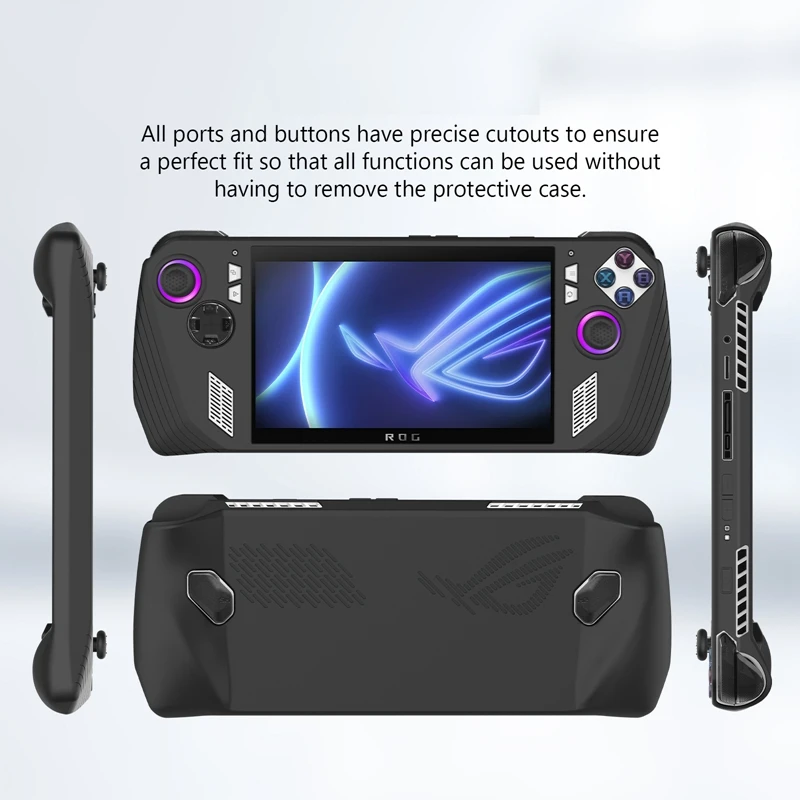 For ROG Ally Handheld Game Console All-Inclusive Silicone Protective Case Handheld Anti-Drop Case