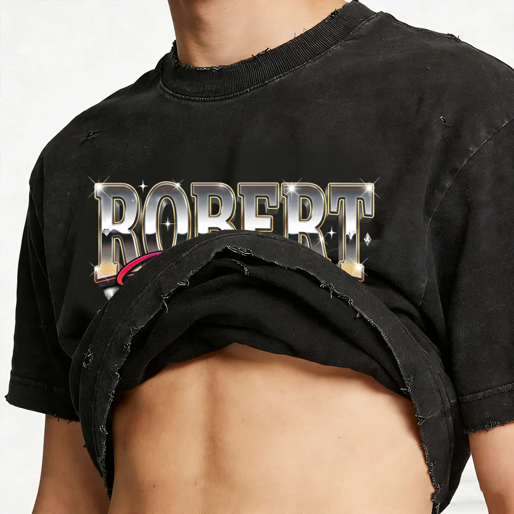 

Hot Sale Movie Twilight Robert Pattinson Vintage Washed T Shirt Edward Cullen T-shirt Men Women Gothic Rock Oversized T-shirts