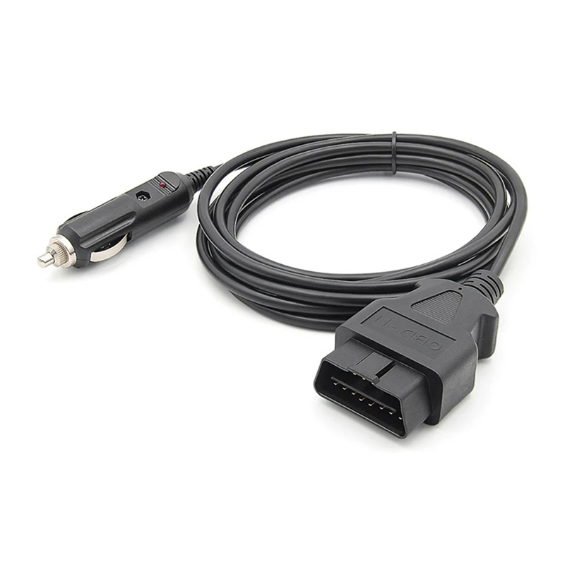 ABS Car Charger Extension Cable Vehicle ECU Emergency Power Cable, Car Adapter Cable Extension Cable