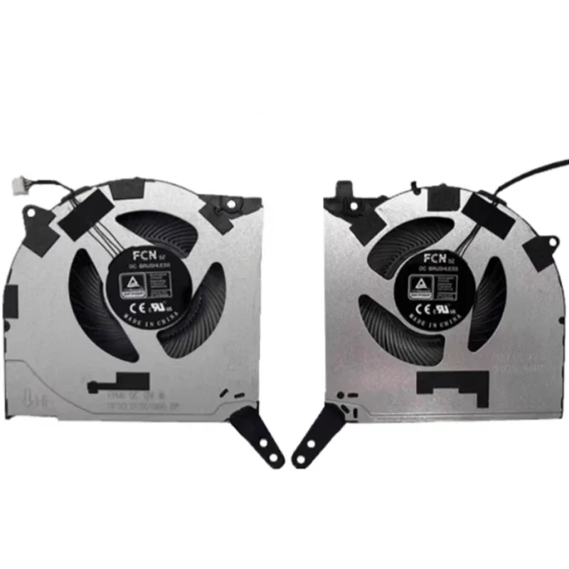 Laptop Cooling Fan For Lenovo Legion 5 Pro 16 5-16ACH6H 82JQ 2021 Y560P CPU GPU Cooler Fan DC10V FNKF FNKD 5H40S20281 5H40S20278